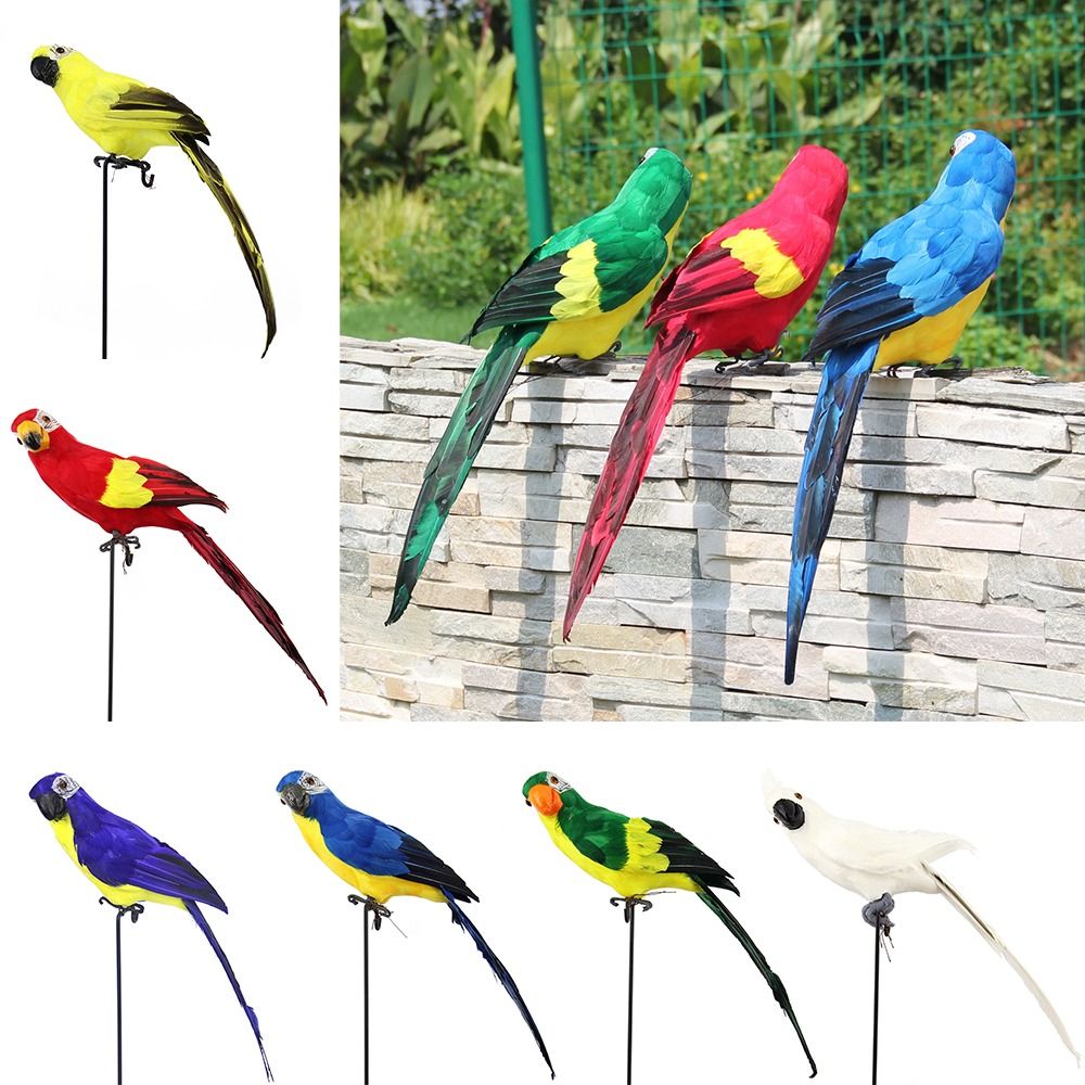 Bonsai Garden Photos - 25cm/35cm/45cm/60cm Simulation Parrot Foam Photo Props