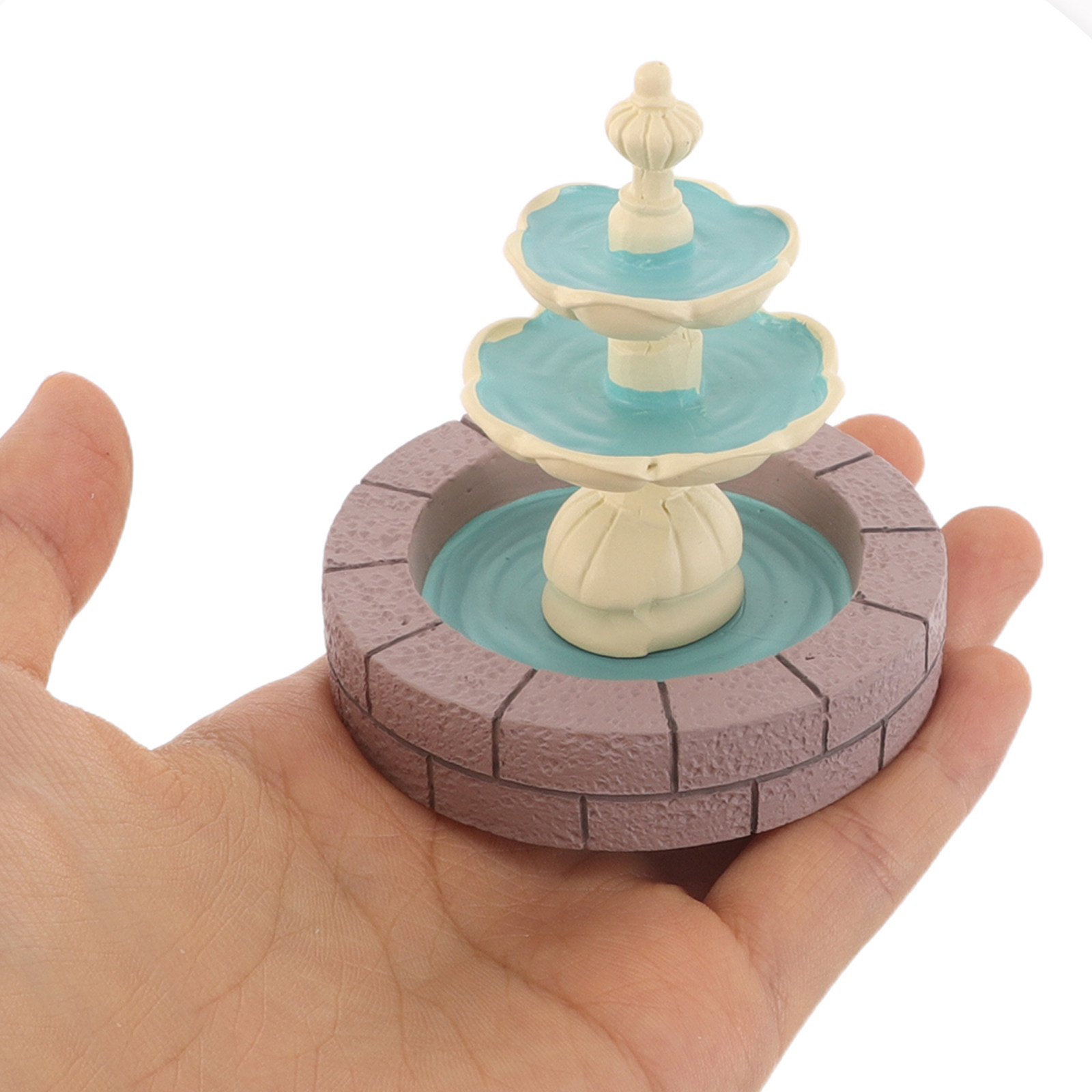 Us Bonsai Garden - 2Pcs Mini Resin Fountain Decor Miniature