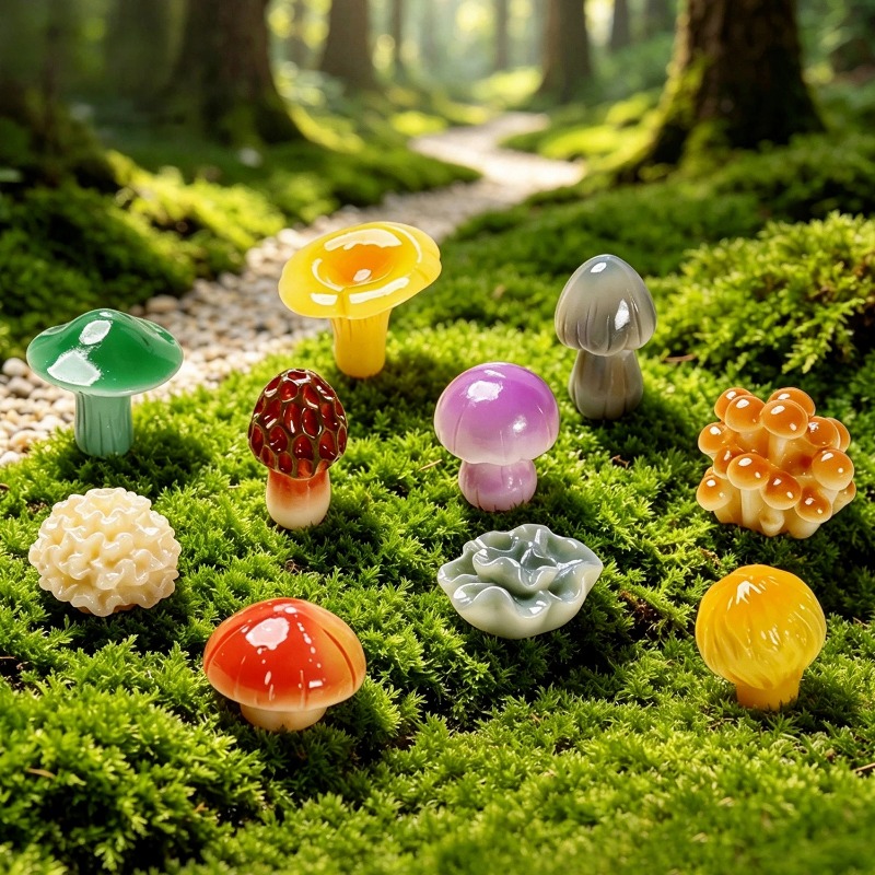 Bonsai Garden Miniature - 10PCS Creative Miniature Bonsai Garden Decorative