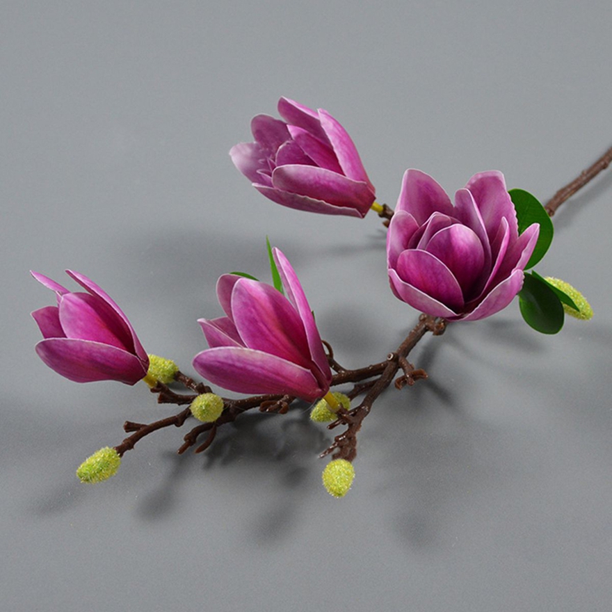 Artificial Flowers Silk Magnol - Bonsai Garden Photos 评论和价格
