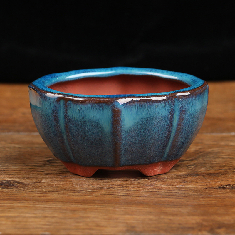 Chinese Style Bonsai Flowerpot - Training Pot Ceramic 评论和价格