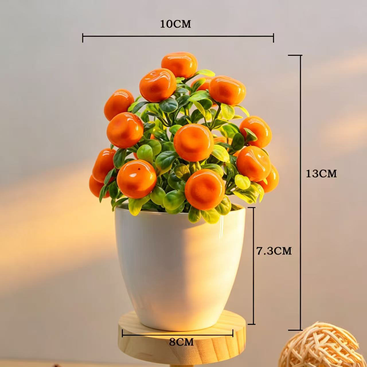 Artificial Fruits Tree Bonsai  - Bonsai Garden Home 评论和价格