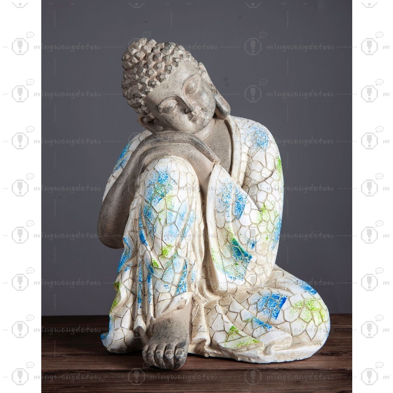 Mini Buddha Statue Ornament, N - Us Bonsai Garden 评论和价格