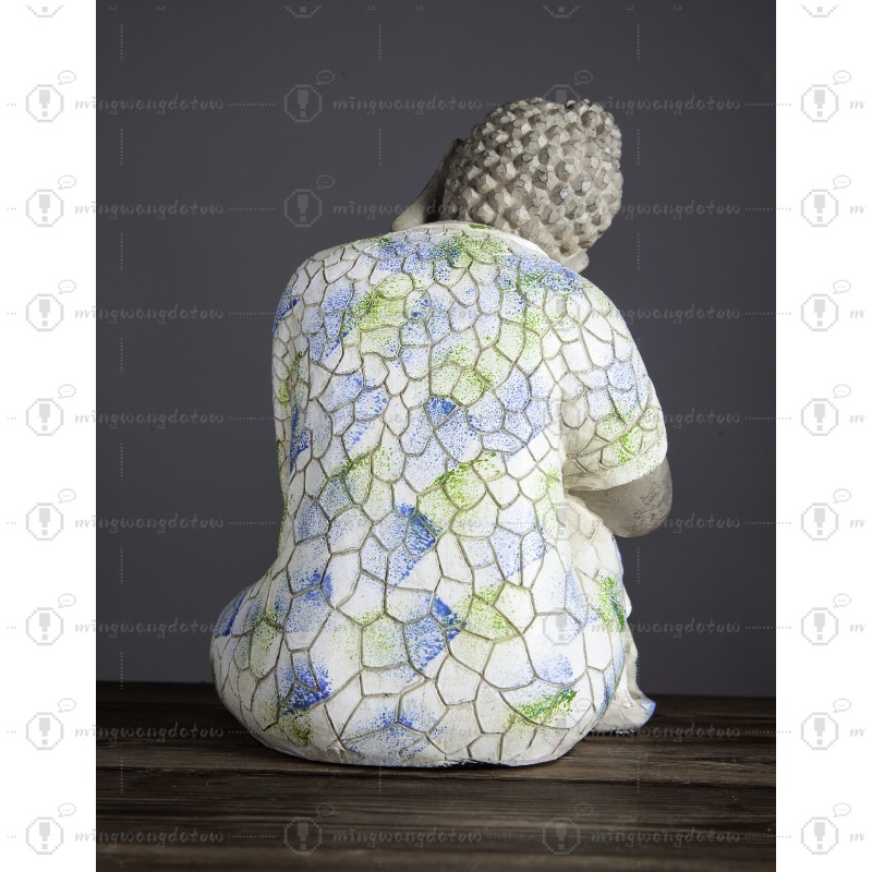 Mini Buddha Statue Ornament, N - Us Bonsai Garden 评论和价格
