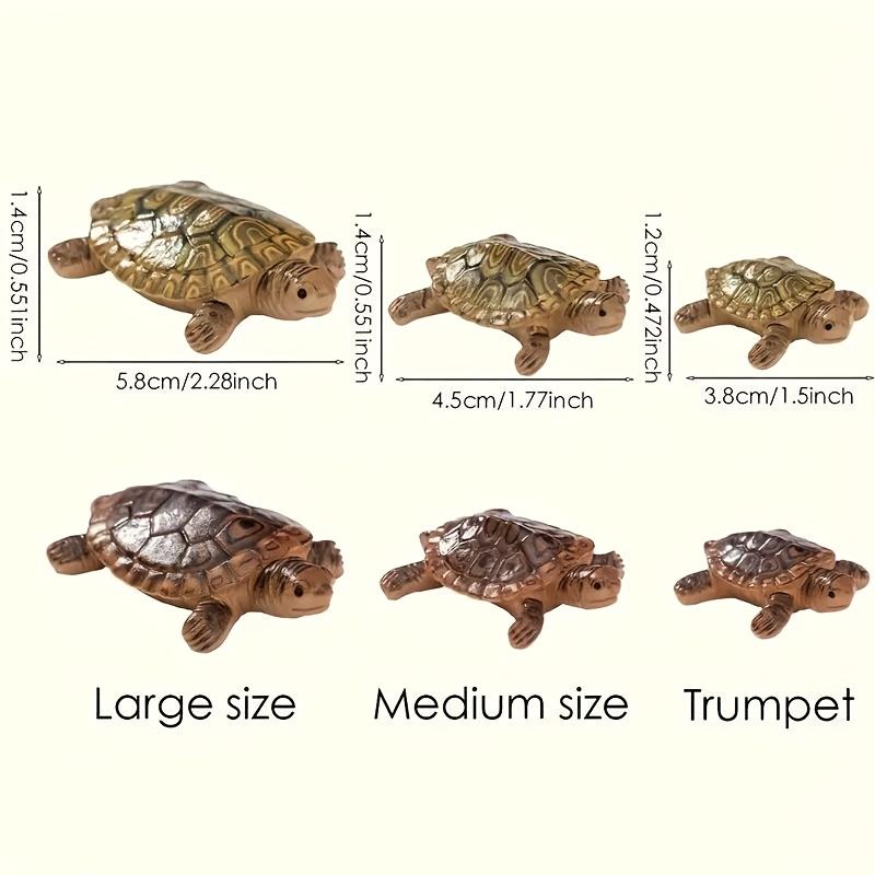 6 Mini Turtle Statues for Aqua - Bonsai Garden Miniature 评论和价格