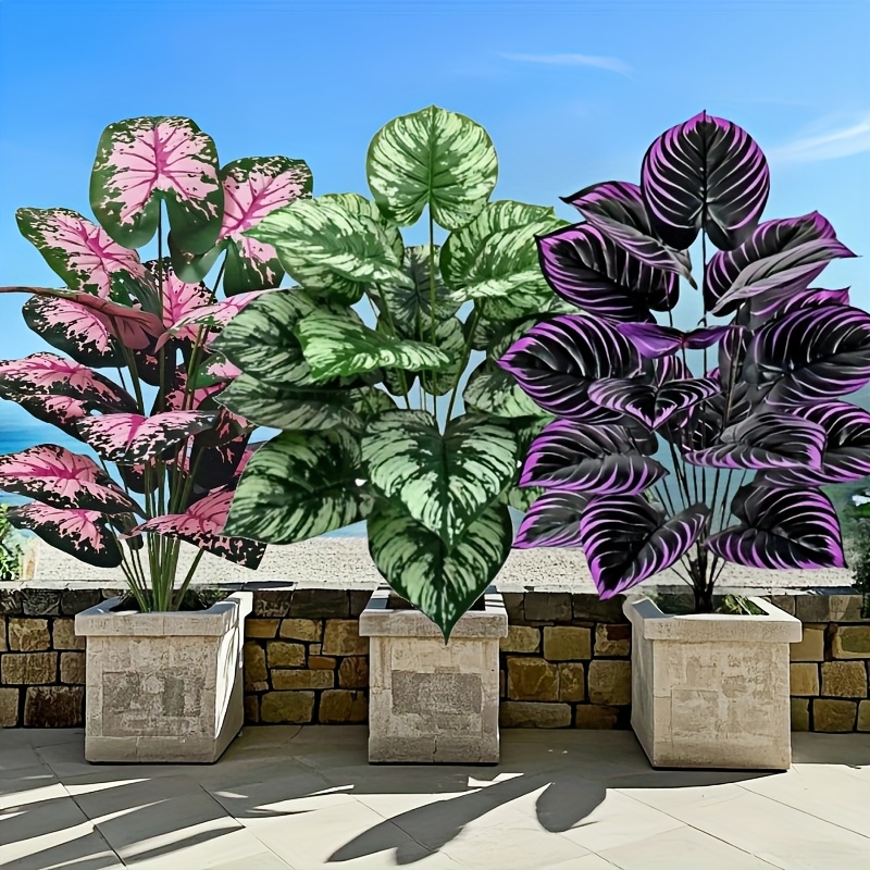 3pcs 60cm  Large Artificial Gr - Bonsai Garden Home 评论和价格