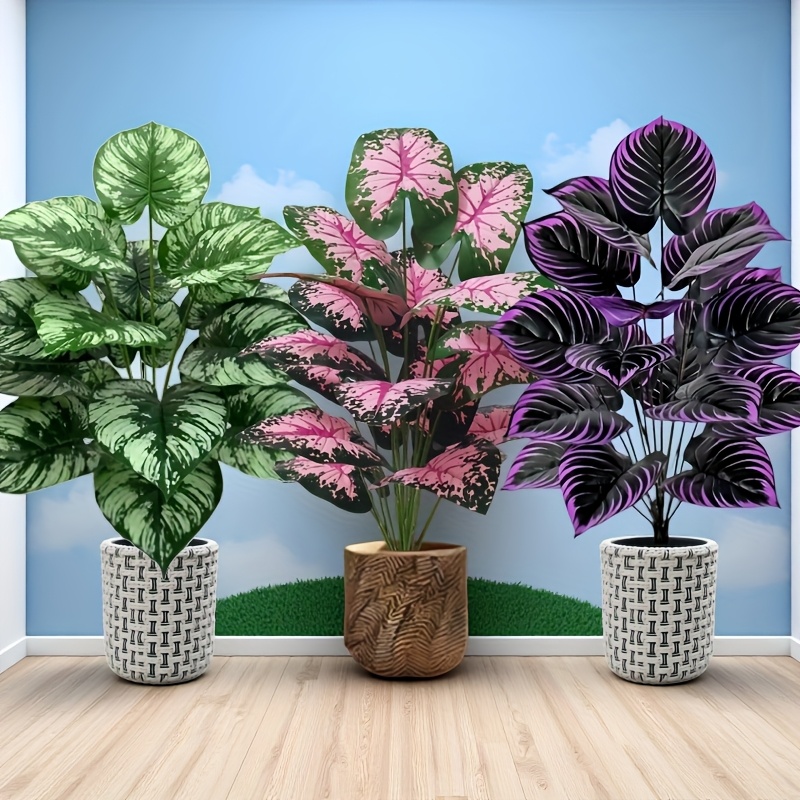 3pcs 60cm  Large Artificial Gr - Bonsai Garden Home 评论和价格