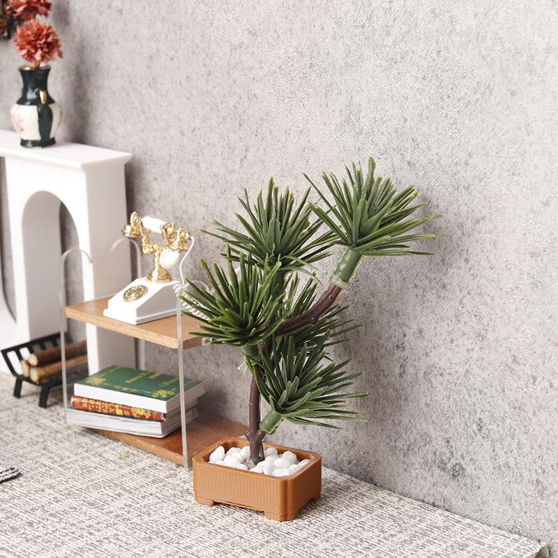 1Pcs 1/12 Dollhouse Simulation - Us Bonsai Garden 评论和价格
