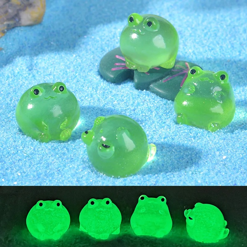 10/20/30pcs Luminous Green Fro - Bonsai Garden Miniature 评论和价格