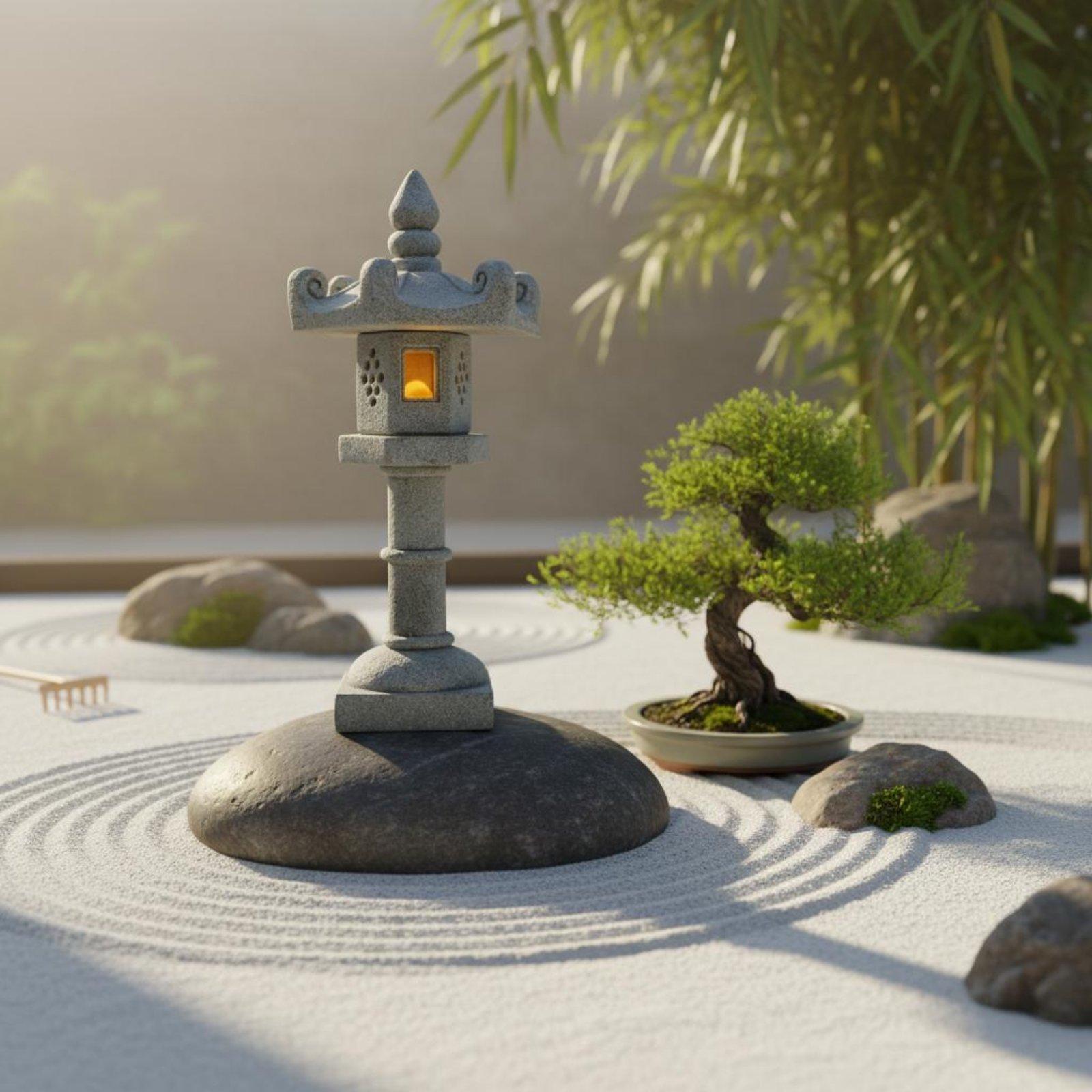 Landscaping Lantern Japanese L - Us Bonsai Garden 评论和价格