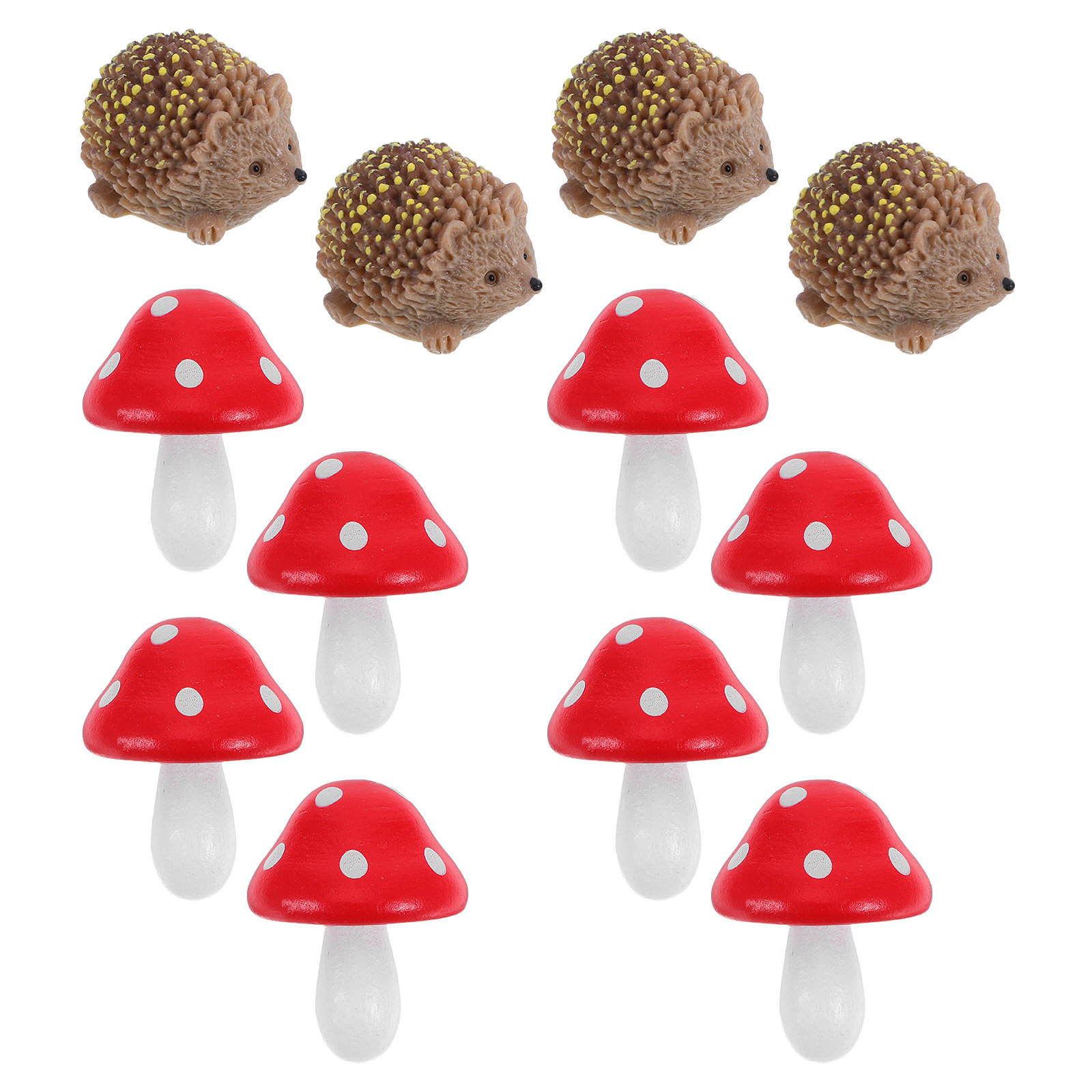 12Pcs Miniature Garden Ornamen - Bonsai Garden Miniature 评论和价格