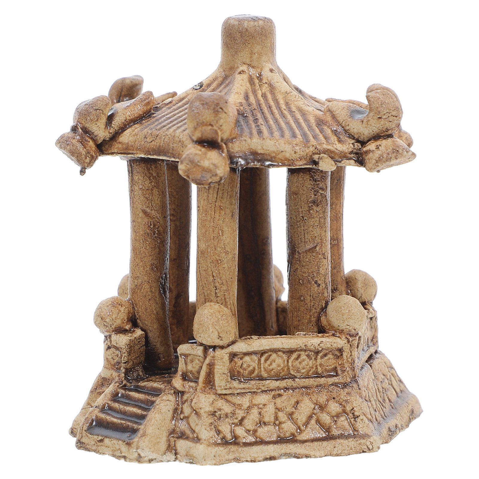 Miniature Ceramic Hexagonal Pa - Bonsai Garden Miniature 评论和价格