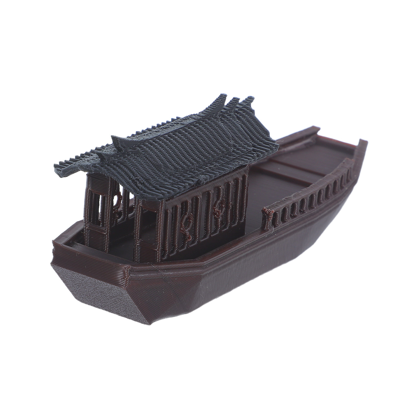 Miniature Chinese Fishing Boat - Bonsai Garden Miniature 评论和价格