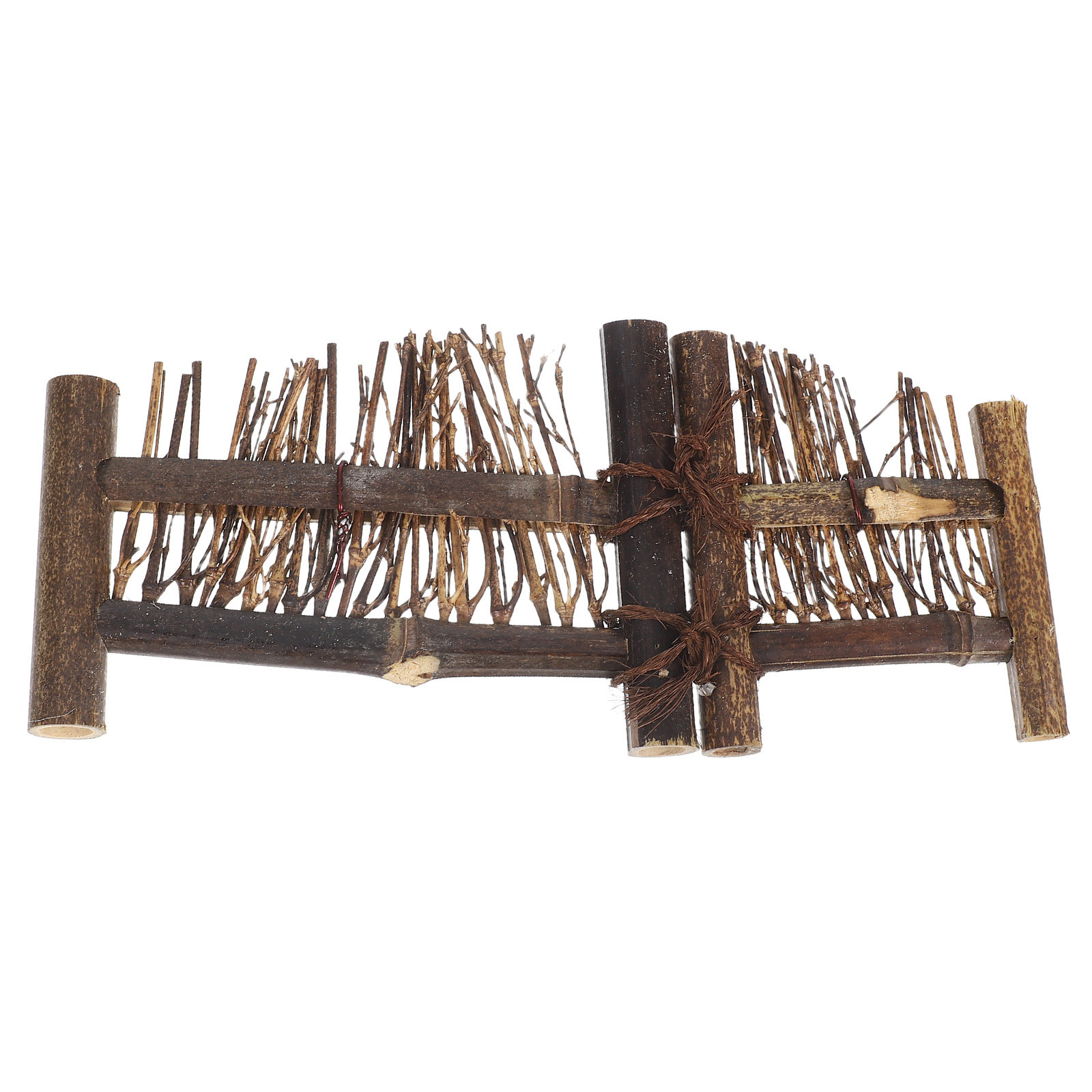 Miniature Fence Decor 14.8cm M - Bonsai Garden Photos 评论和价格