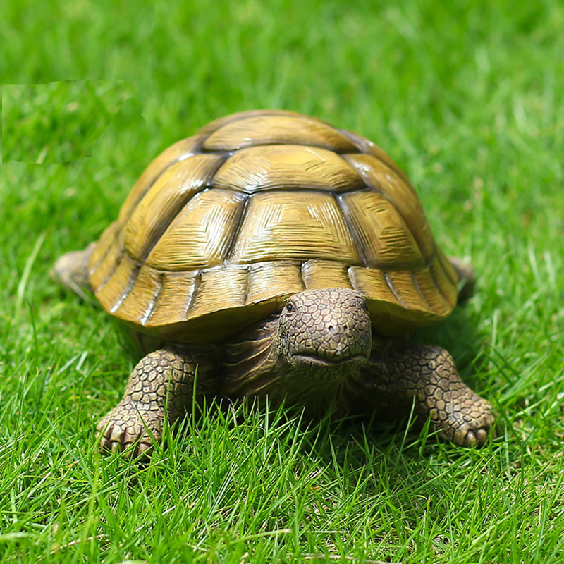 Cute Decorative Turtle Resin T - Bonsai Garden Home 评论和价格