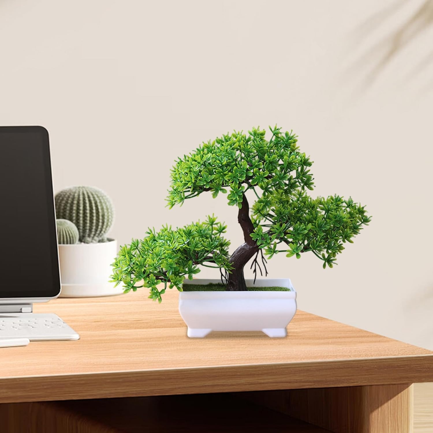 1/2Pcs Artificial Bonsai Tree  - Bonsai Garden Home 评论和价格